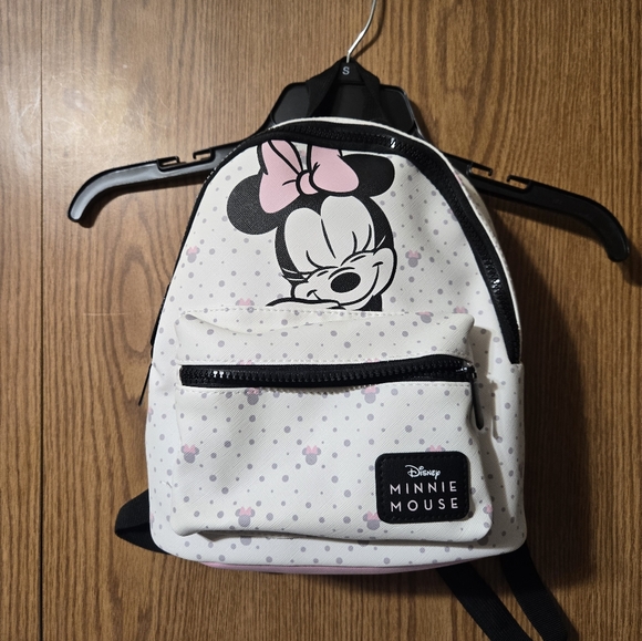 Disney Minnie Mouse Kids Backpack - White and Pink - Picture 1 of 5